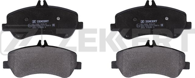 Тормозные колодки Zekkert передние для Mercedes-Benz GLK-Класс I (X204) 2008-2015. Артикул BS-2466