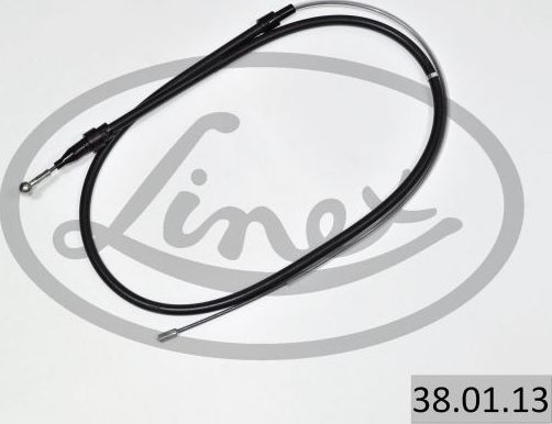 Трос ручника (тросик ручного тормоза) Linex. Артикул 38.01.13