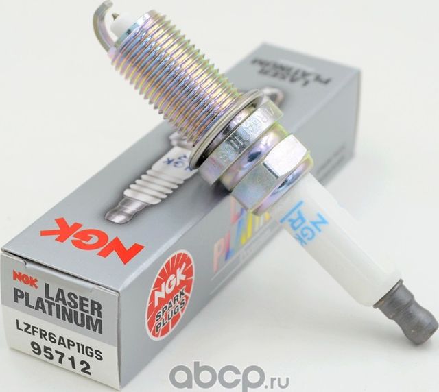 СВЕЧА ЗАЖИГАНИЯ NGK 95712_BMWE60/61/63/64/90/91/922.5/3.004> LZFR6AP11. Артикул LZFR6AP11GS