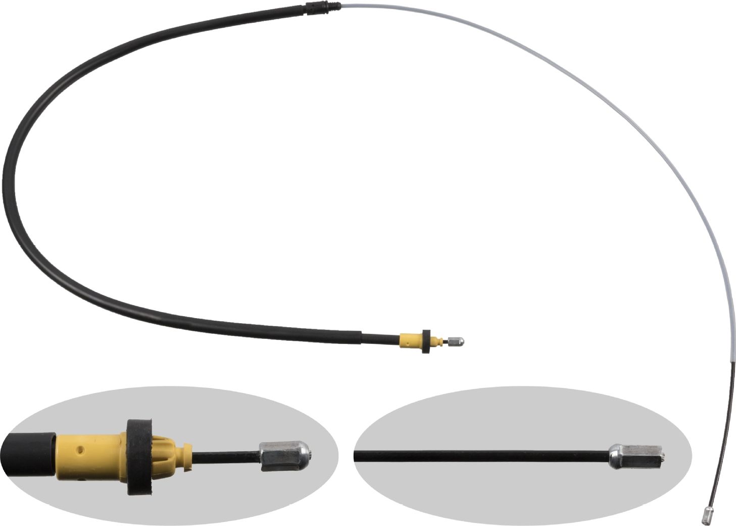 Трос ручника (тросик ручного тормоза) SWAG. Артикул 62 94 9626