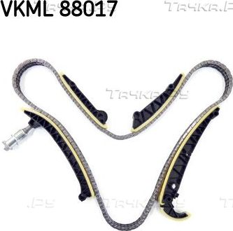 Цепь ГРМ SKF для Mercedes-Benz S-Класс V (W221) 2005-2013. Артикул VKML 88017