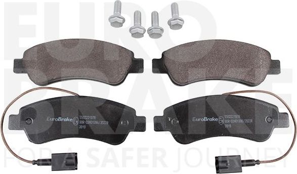 Тормозные колодки Eurobrake. Артикул 5502221978