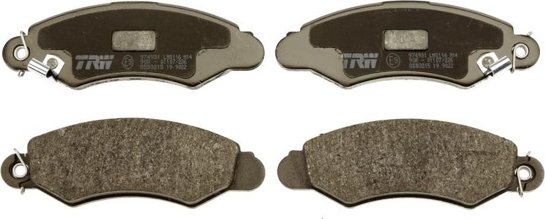 Тормозные колодки TRW. Артикул GDB3215