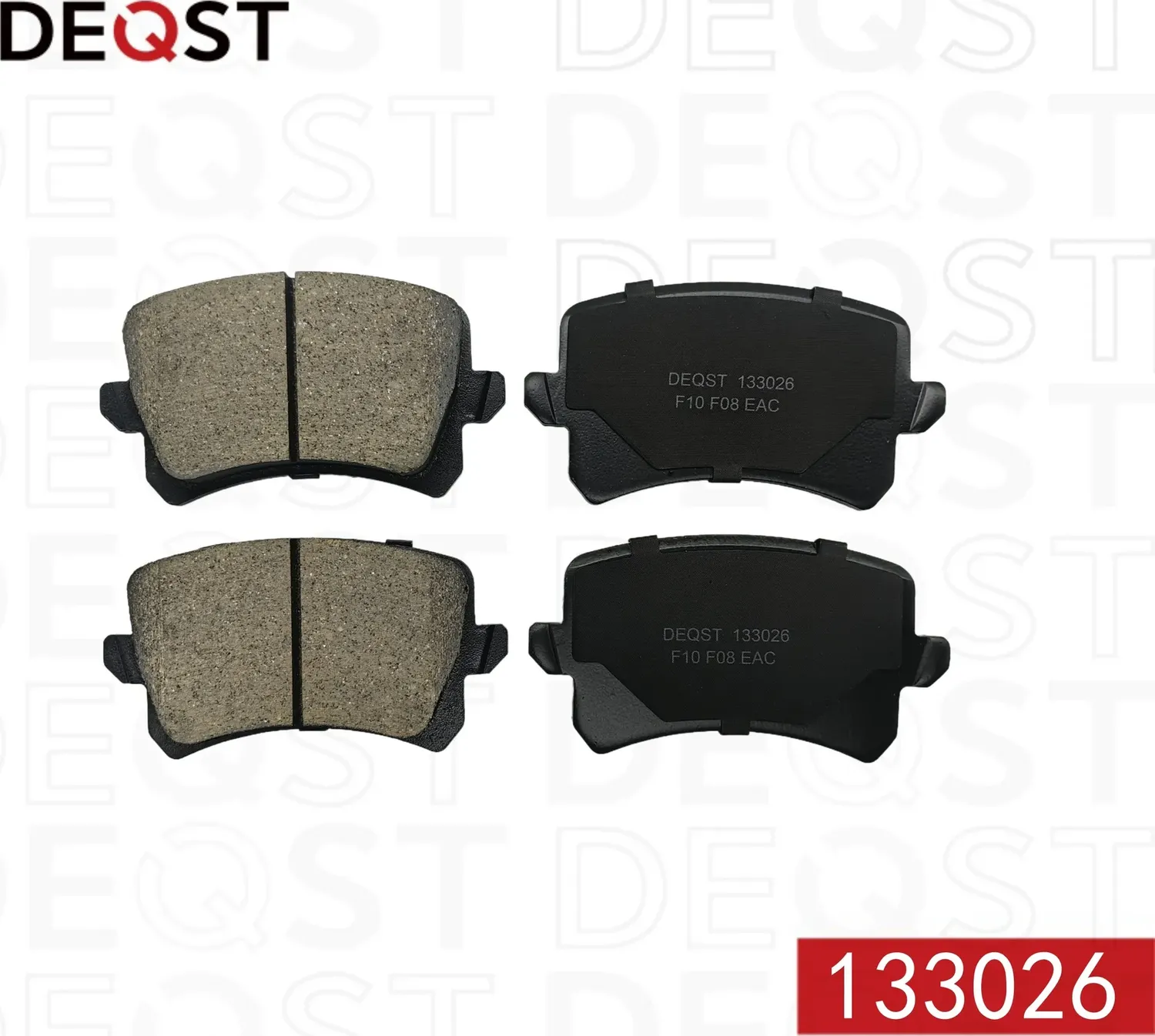 133026 DEQST Колодки тормозные Haval F7/F7x (18-)задние керамические. Артикул 133026