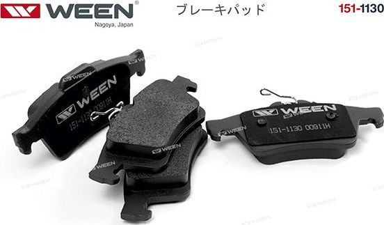 Тормозные колодки WEEN. Артикул 151-1130