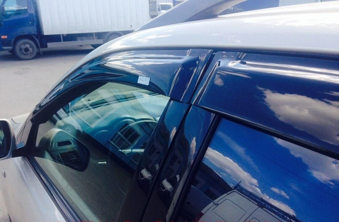 Дефлекторы Alvi-Style для окон Renault Sandero I 2007-2013. Артикул AL-RNT20