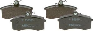 Тормозные колодки Bosch (Low-Metallic) передние для Datsun mi-DO 2014-2015. Артикул 0 986 491 700