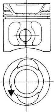 Поршень Kolbenschmidt. Артикул 93774620