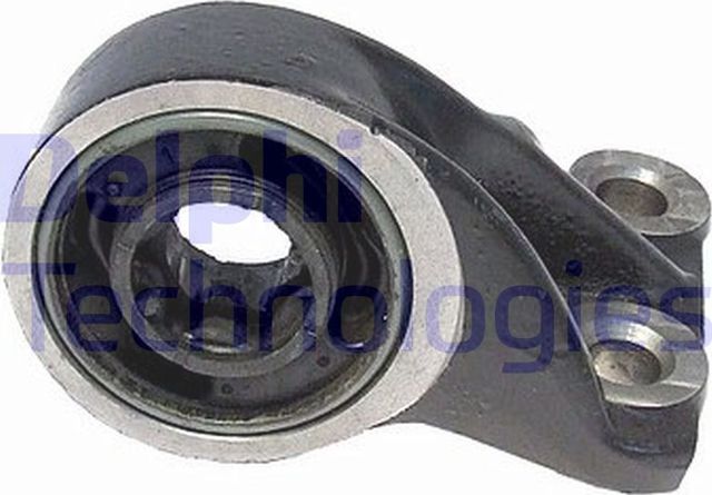 Сайлентблок переднего рычага подвески Delphi задний левый нижний для Rover 75 I 1999-2005. Артикул TD565W