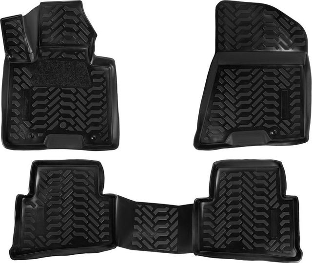 Коврики Airline 3D с высоким бортиком для салона Hyundai Tucson III 2015-2026. Артикул ACM-PS-38