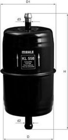 Топливный фильтр Mahle. Артикул KL 558