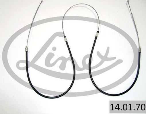 Трос ручника (тросик ручного тормоза) Linex. Артикул 14.01.70