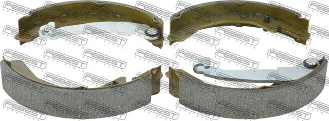 Тормозные колодки Febest задние для Chevrolet Spark II 2005-2010. Артикул 1002-M200R