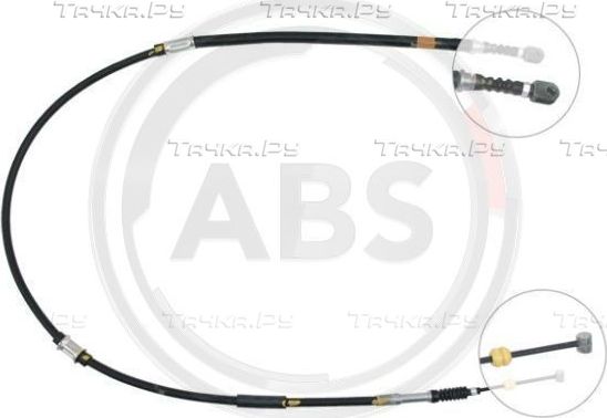 Трос ручника (тросик ручного тормоза) ABS. Артикул K16688
