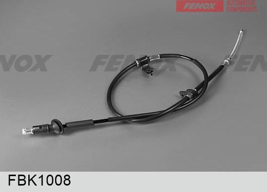 Трос ручника (тросик ручного тормоза) Fenox. Артикул FBK1008