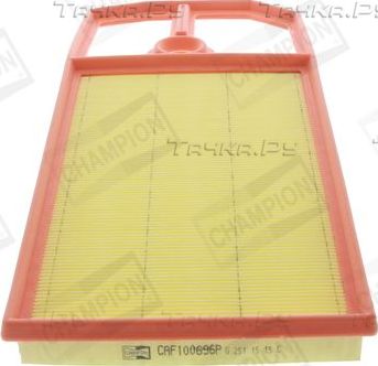 Воздушный фильтр Champion для SEAT Ibiza III 2003-2009. Артикул CAF100696P