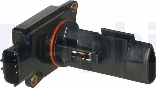 Датчик массового расхода воздуха (ДМРВ) Delphi для Toyota Alphard II 2008-2014. Артикул AF10202-12B1