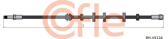 Тормозной шланг Cofle. Артикул 92.BH.VK116