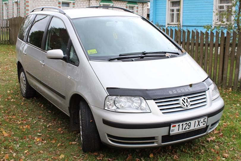 Дефлектор Vip-Tuning для капота Volkswagen Sharan I 2000-2010. Артикул VW18