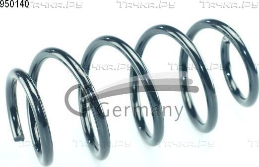 Пружина подвески CS-Germany передняя для Volkswagen New Beetle II (A5) 2011-2019. Артикул 14.950.140
