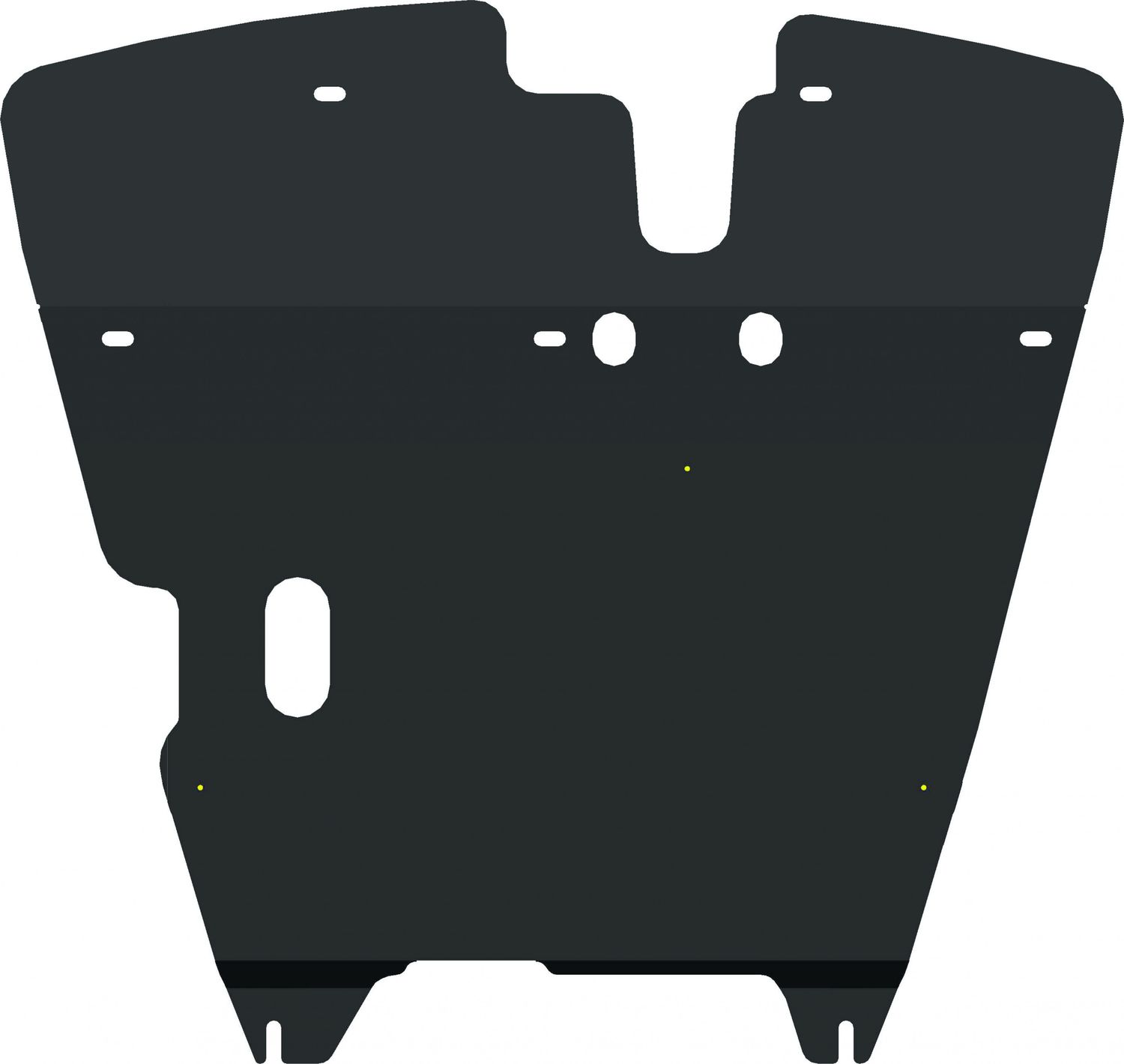 Защита Alfeco для картера и КПП Mitsubishi Lancer 8 1996-2000. Артикул ALF.14.24