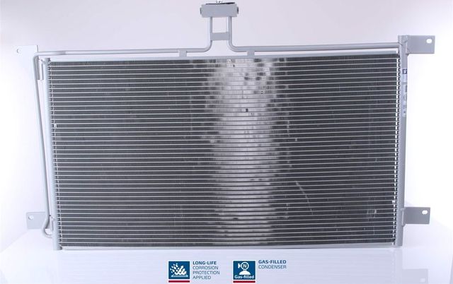 Радиатор кондиционера (конденсатор) Nissens (алюминий) для Scania 4 1995-2008. Артикул 94538