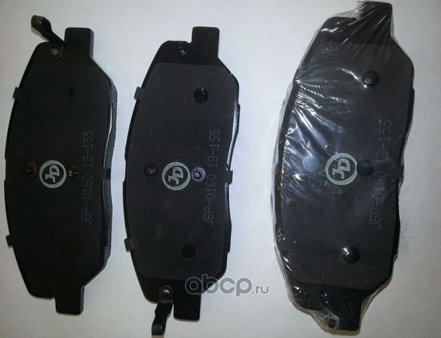 Колодки тормозные, передние D11198M (Just Drive). Артикул JBP0160