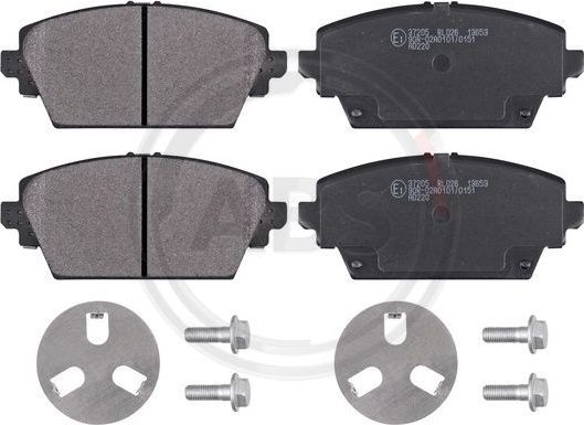 Тормозные колодки ABS. Артикул 37205