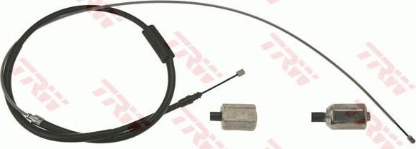 Трос ручника (тросик ручного тормоза) TRW задний правый/левый для Renault Grand Scenic II 2004-2009. Артикул GCH520