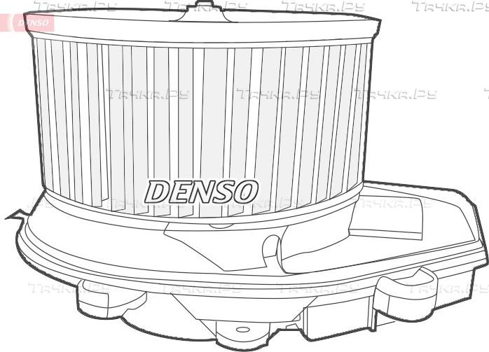 Вентилятор, мотор печки (отопителя) салона Denso для Audi S4 I (B5) 1997-2001. Артикул DEA02002