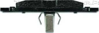 Тормозные колодки Hella Pagid задние для Bentley Brooklands II 2008-2011. Артикул 8DB 355 010-751