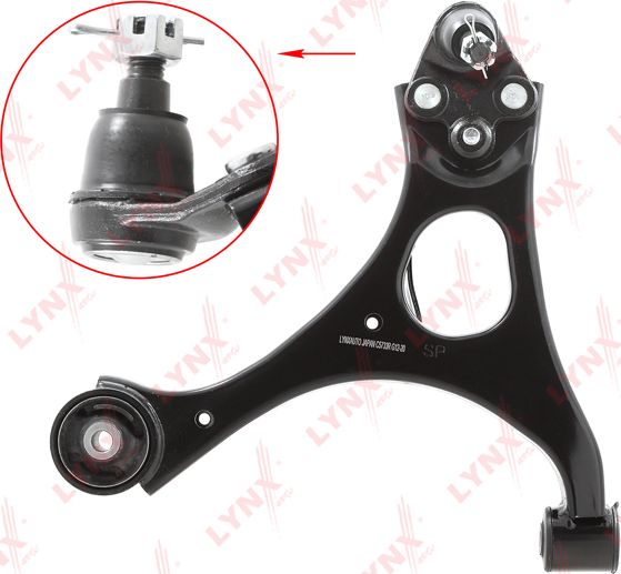 Поперечный рычаг передней подвески LYNXauto. Артикул C5733R