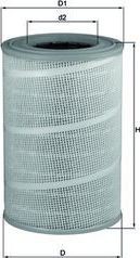 Воздушный фильтр Mahle-Knecht. Артикул LX 713