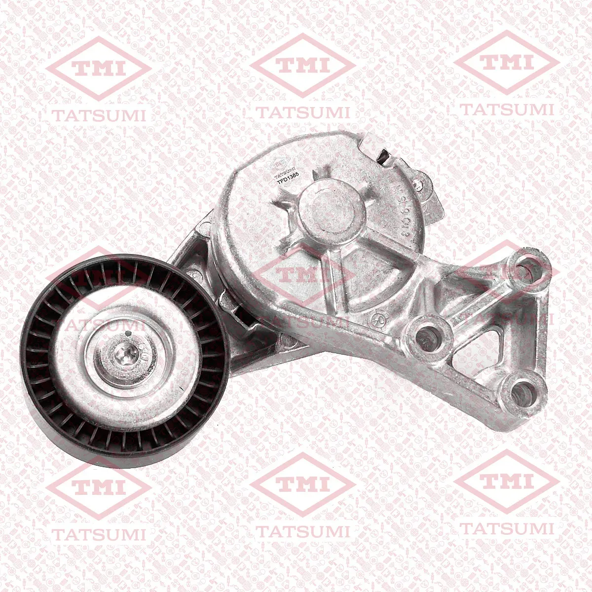 Натяжитель поликлин.ремня с роликом AUDI A3 00- SKODA Fabia/Octavia 02-VW Bo (Tatsumi). Артикул TFD1385