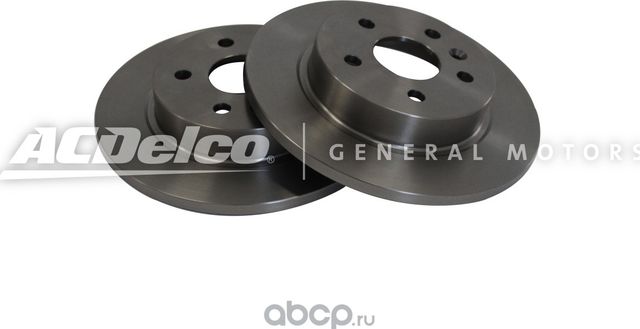 Тормозной диск ACDelco задний для Opel Astra J 2009-2017. Артикул 19372205