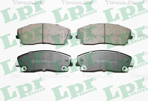 Тормозные колодки LPR. Артикул 05P1399