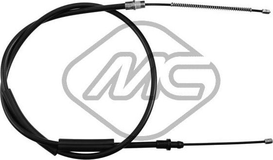 Трос ручника (тросик ручного тормоза) Metalcaucho. Артикул 80816