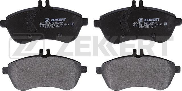 Тормозные колодки Zekkert передние для Mercedes-Benz SLC I (R172) 2016-2026. Артикул BS-1873