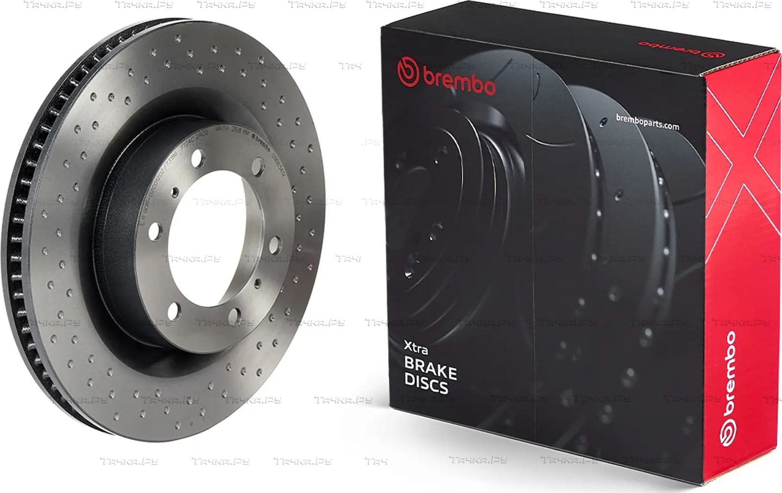 Тормозной диск Brembo XTRA LINE - Xtra. Артикул 09.B634.1X