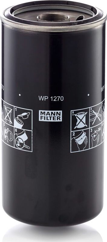 Масляный фильтр Mann-Filter. Артикул WP 1270