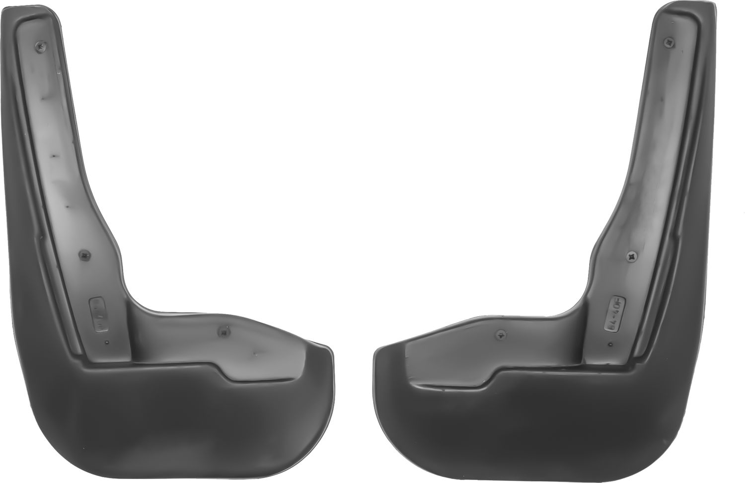 Брызговики 3D "Norplast" передняя пара для Subaru Outback IV 2012-2014. Артикул NPL-Br-84-40F