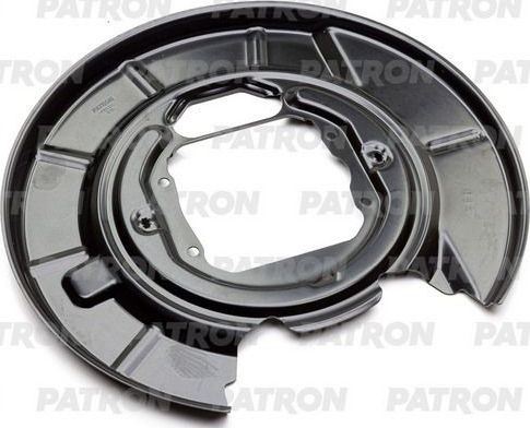 Кожух (щиток) тормозного диска Patron задний правый для BMW 5 IV (E39) 1996-2004. Артикул PBS201