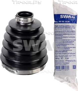 Пыльник ШРУСа наружный SWAG (термопласт). Артикул 10 10 1946