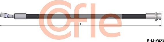 Тормозной шланг Cofle. Артикул 92.BH.HY023