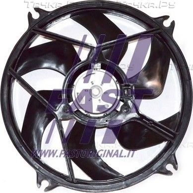 Вентилятор радиатора двигателя Fast для Peugeot 406 I 1996-2004. Артикул FT56175