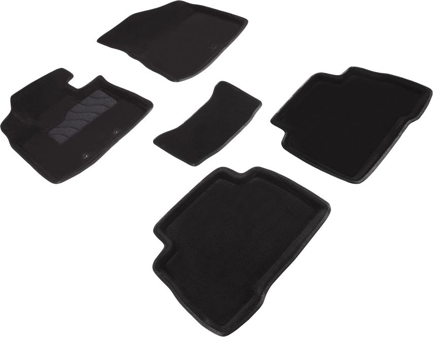 Коврики Seintex 3D ворсовые для салона Kia Sorento II рестайлинг 2012-2026. Артикул 83732