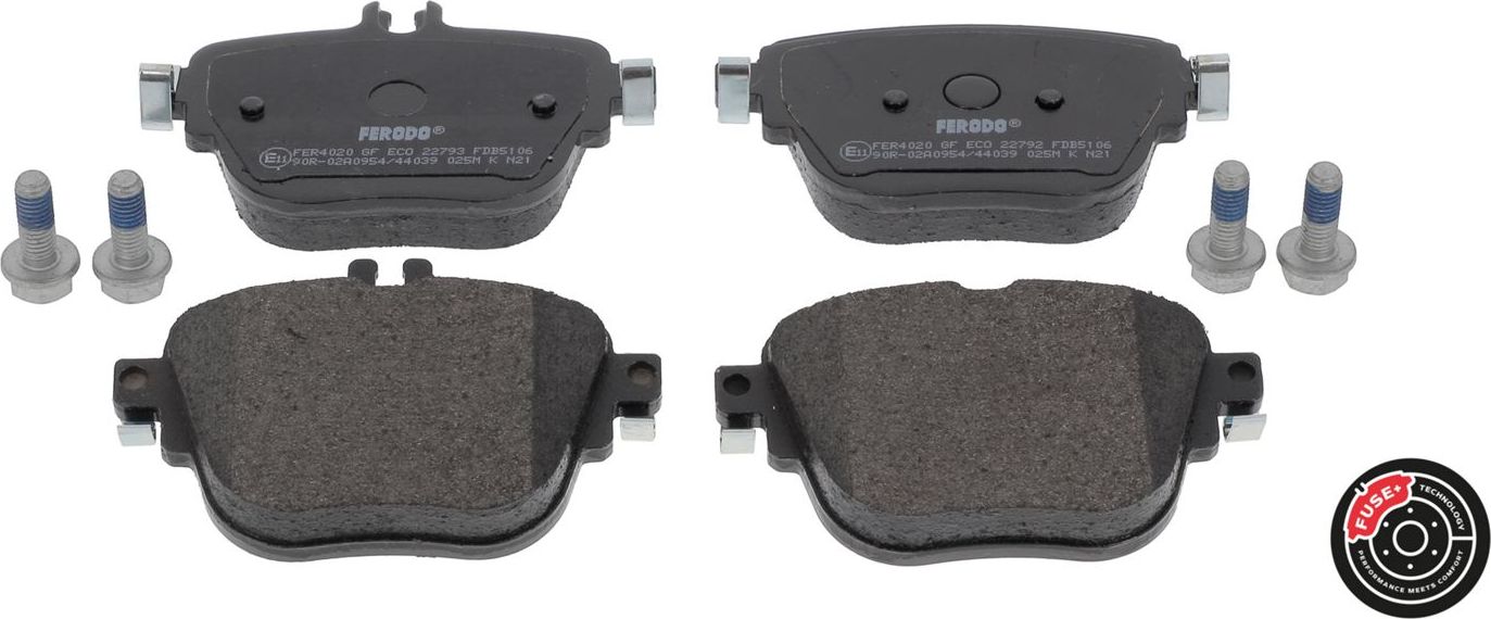 Тормозные колодки Ferodo FUSE+ Technology. Артикул FDB5106