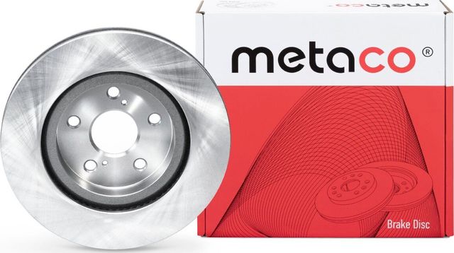 Диск тормозной передний вентилируемый (Metaco). Артикул 3050373