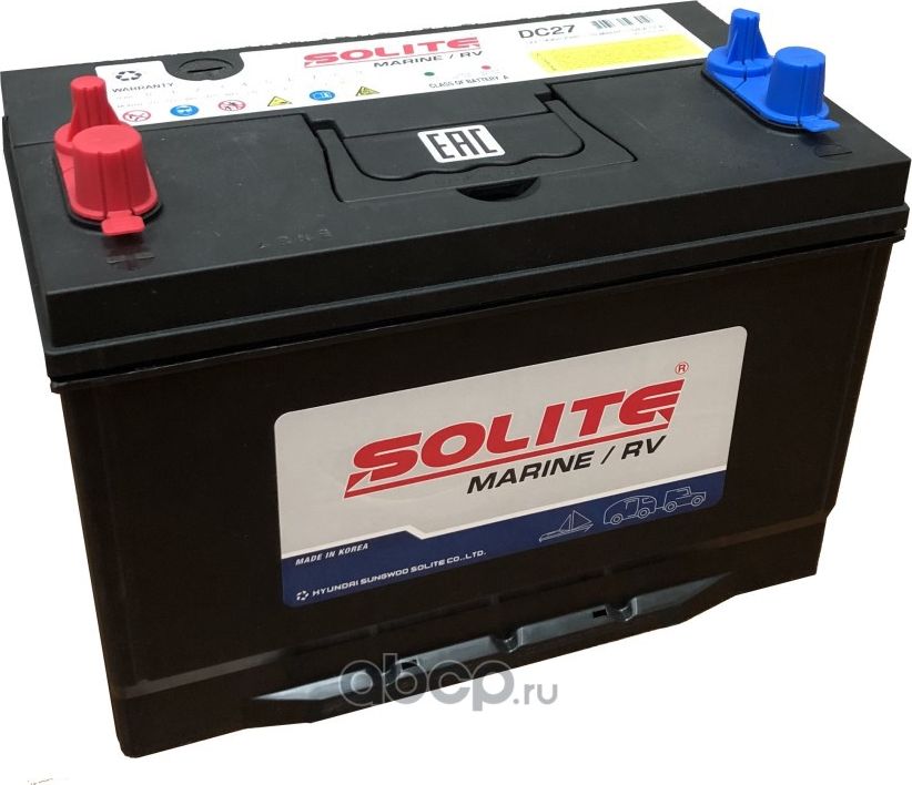 Аккумулятор Solite. Артикул DC27