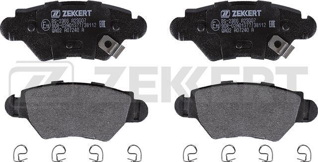 Тормозные колодки Zekkert задние для Chrysler Concorde II 1997-2003. Артикул BS-2366